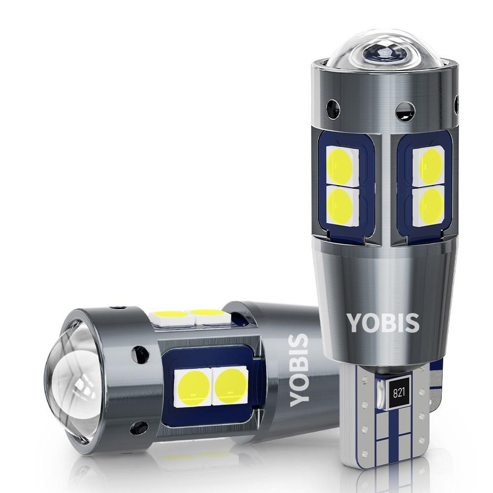 T10 LED Car Light 3030 10SMD: High-Brightness Reading & Parking Light, W5W Truck Bulbs