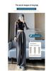 Autumn Women's High-Waisted Flowy Wide-Leg Knit Pants