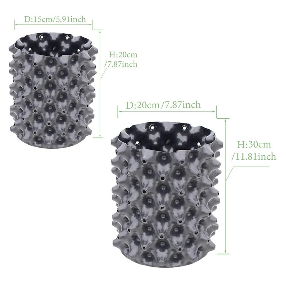 Горшок для рассады из ПВХ для эффективного размножения корней и повышения качества растений