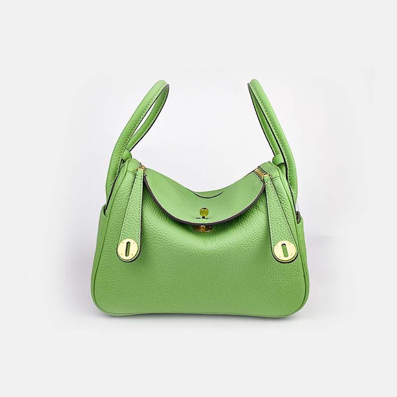 2025 Новая Женская Сумка из Натуральной Кожи Кожа Головного Слоя Сумка Lindy Маленькая Lindy Модная Универсальная Ручная Одноплечевая Сумка Кроссбоди