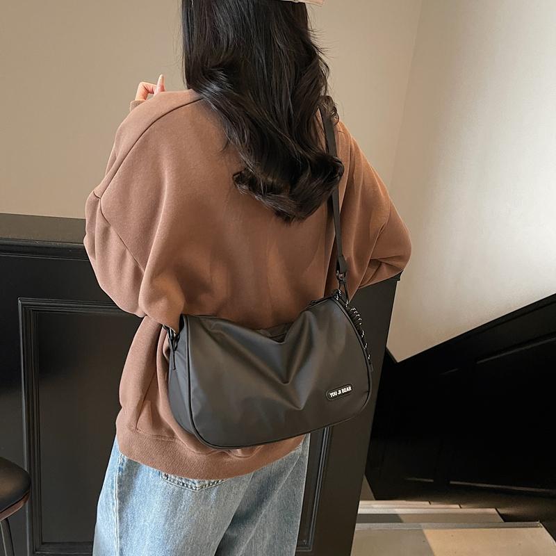 Сумка через плечо женская сумка через плечо однотонная большая вместительная сумка-мессенджер