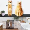 Funny Cat Hand Towels Kitchen Bathroom Hand Towel With Hanging Loops Soft Absorbent Home Decor Dishtowel For Cat Lover Gifts
