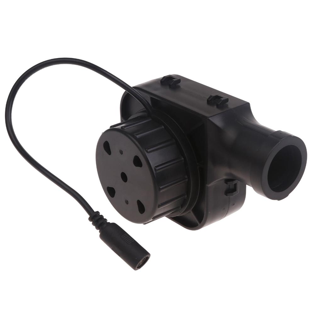 7cm 7530 12V Small Blower with Power Variable Speed Controller for DIY Cooling Outdoor BBQ Fire Blower Fan