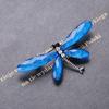 Ослепительная брошь в виде насекомых-стрекоз, мультяшная акриловая брошь с кристаллами, универсальное пальто, аксессуары для одежды, корсаж