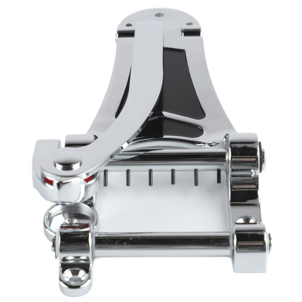 Guitar Tailpiece Replacement Electric Guitar Tremolo Bridge Metal Tailpiece with Hand Crank