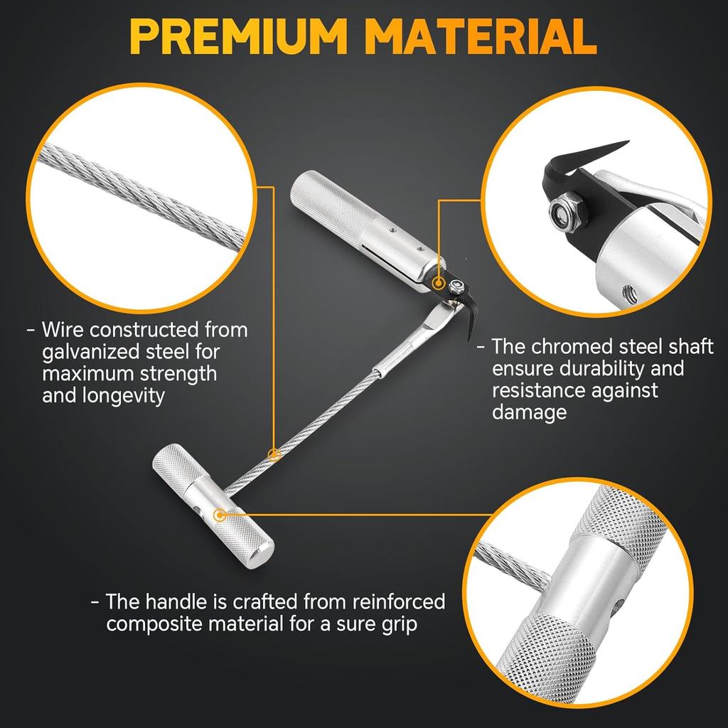 Набор инструментов для снятия лобового стекла, 7 шт. | Набор для снятия лобового стекла автомобиля для ретро-автомобилей