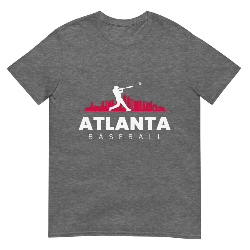 Atlanta Baseball Vintage Minimalist Retro Baseball Lover Tshirt