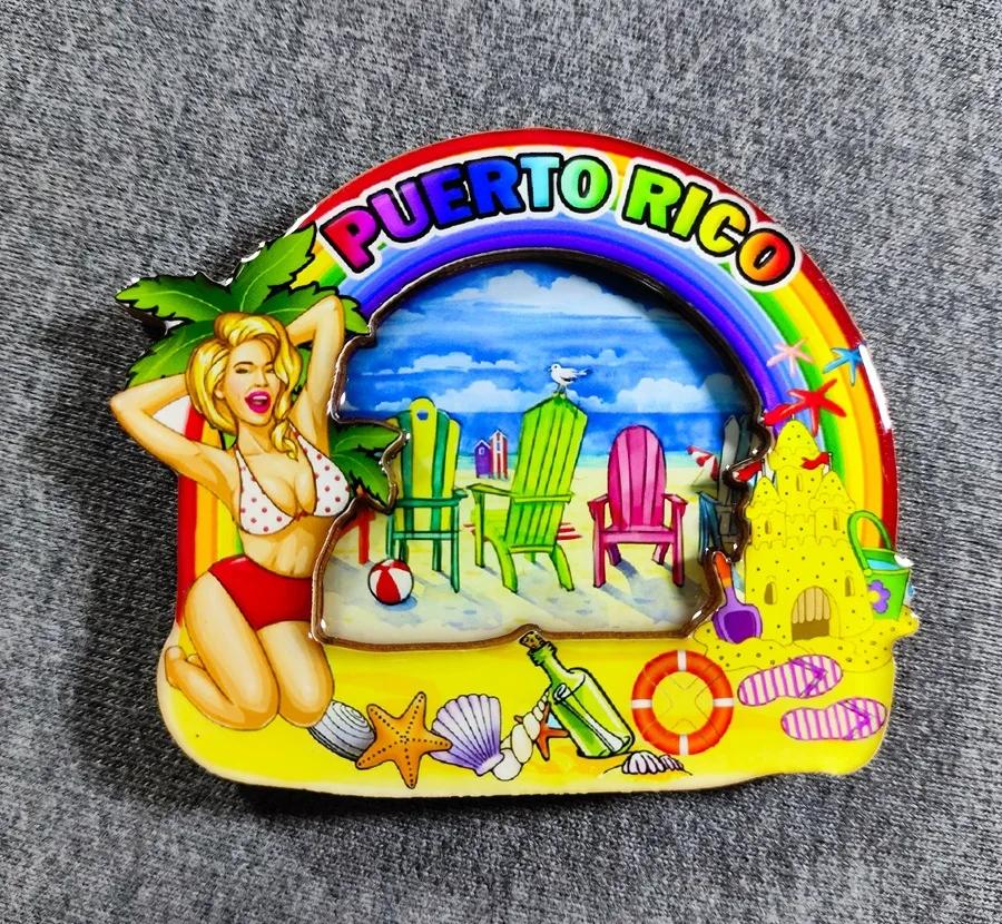 Норвегия Ибица Барселона Испания Нью-Йорк Сиэтл США Саудовская Аравия Дубай Барселона Деревянный магнит на холодильник Украшение для дома Подарки для друзей