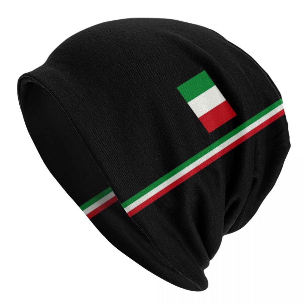 Шапка-бини с итальянским флагом, унисекс, зимняя теплая шапка, женская вязаная шапка, уличная шапка Italia Proud Skullies, шапки