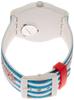 Swatch ANAVAH SUOT101 Официальные синие часы, Импортные,