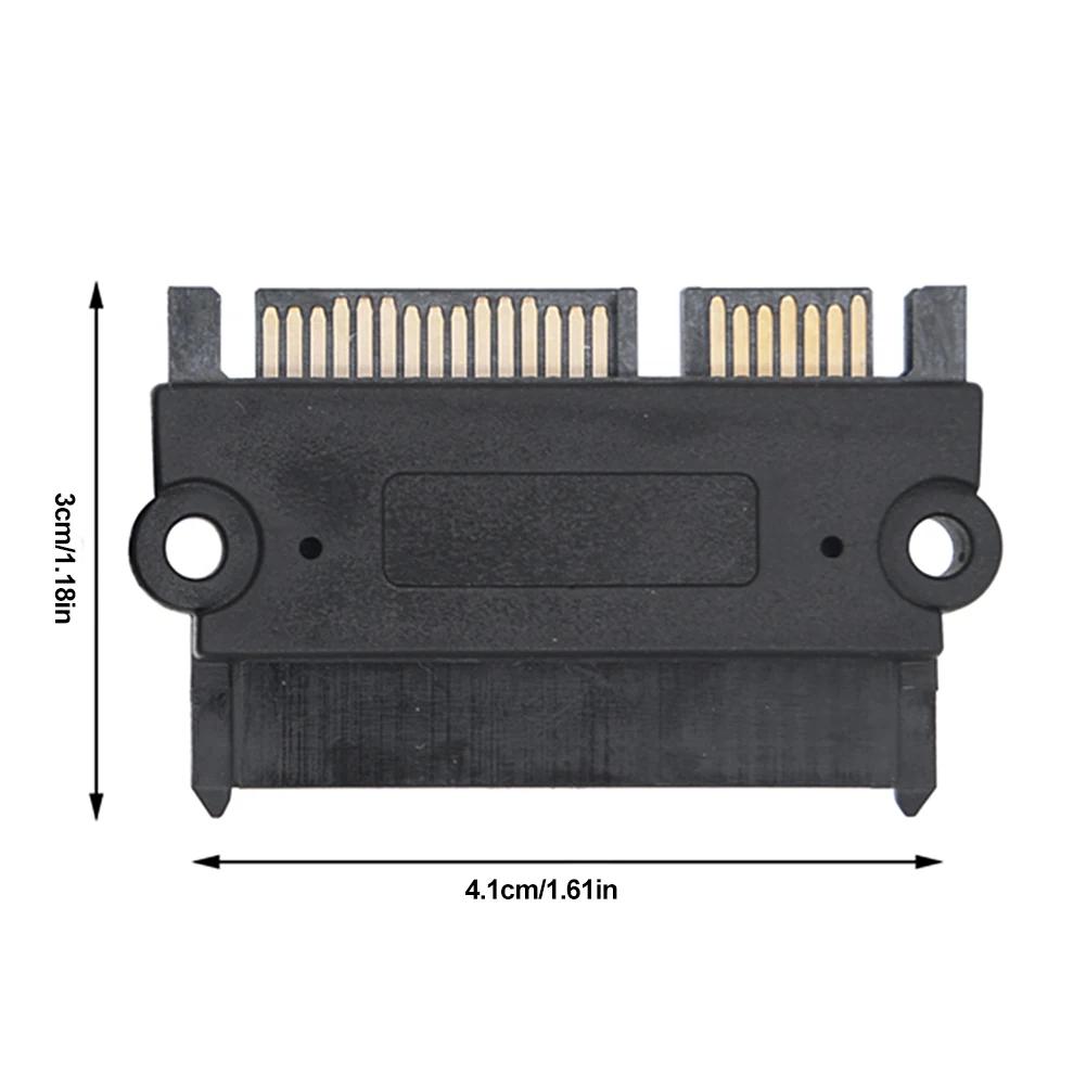 Конвертер 7+15 Pin Папа-Мама 22 Pin Адаптер Питания и Данных SATA на SATA Разъем-Адаптер Передачи Данных и Питания 1-20 ШТ.