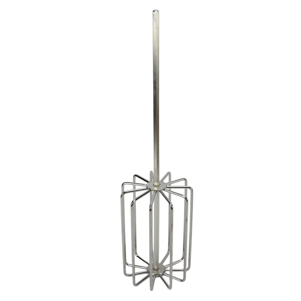 Смеситель для прикормки Прочный рыболовный инструмент из нержавеющей стали с 11 лезвиями Венчик для смешивания Аксессуары