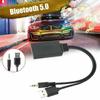 Car Bluetooth Audio Adapter for BMW E90 E91 Wireless Music Receiver with 3.5mm Aux Connection and USB Support