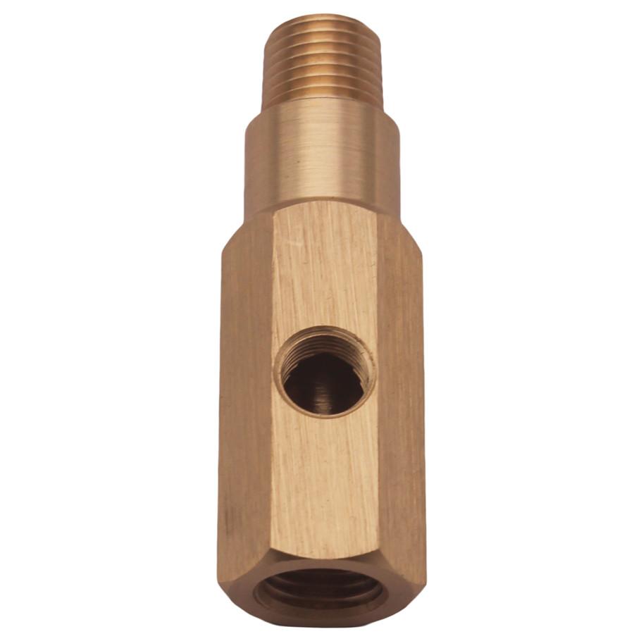 Адаптер датчика давления масла 1/4 NPT Латунный Тройник SAAS Датчик для Ford Falcon BA