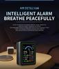 AirGuard 10-in-1 Home Monitor: Detects Formaldehyde, CO2, PM2.5, CO, Temperature & Humidity.
