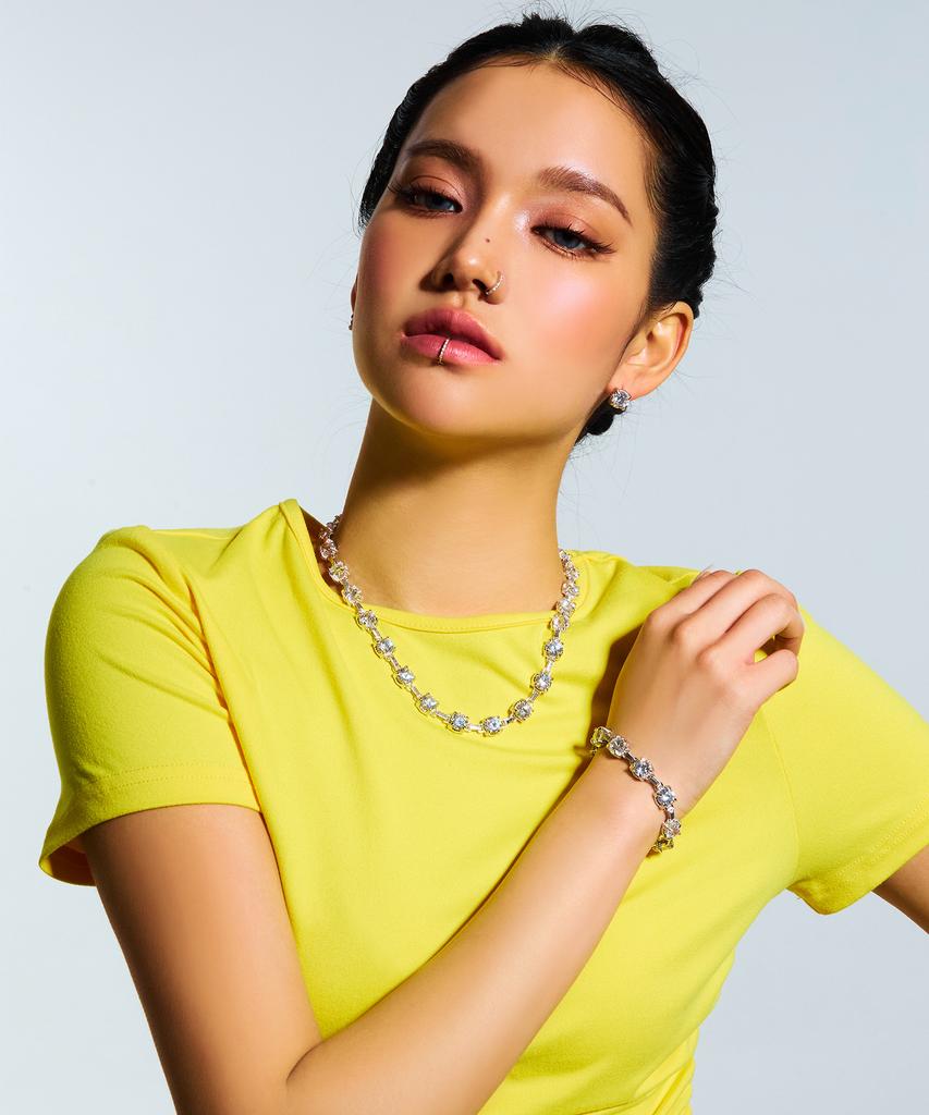 Nimbus Helix Bezel Cubic Nova Bracelet