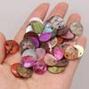 100Pcs Natural Shell Pendant Mother Of Pearl Rainbow Small Pendant For Jewelry Making DIY Necklace Earrings Accessory