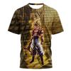 Сетчатая футболка с графическим принтом Фризы из аниме Dragon Ball Z, дышащая, с коротким рукавом, спортивная майка для мужчин