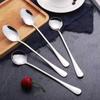 Long Handle Stainless Steel Round Head Coffee Stirring and Dessert Spoon