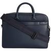Hugo Boss Textured Decor Synthetic Leather Tote Briefcase Unisex bags Dark-Blue 50540308