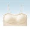 Spring and summer bra lace tube top thin shoulder strap anti-light fixed air cup beautiful back foundation integrated underwear women