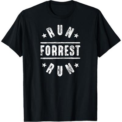 Футболка с кругом "Форрест Гамп Беги, Форрест, беги"