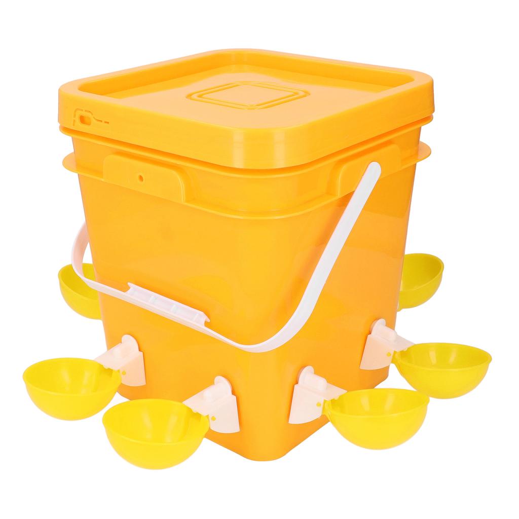 Automatic Chicken Waterer Set Low Spillage Self Replenishing Poultry Waterer Dispenser for Chicken Bird   Goose Turkey
