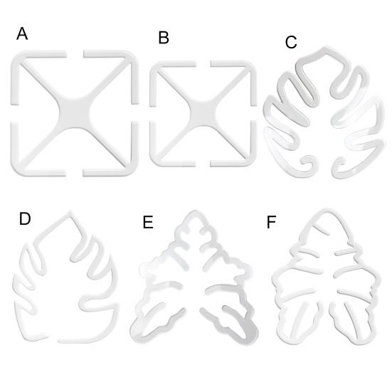 Подставка для стебля растения Акриловый держатель для стебля цветка Pothos Climbers Многоразовый держатель для стебля