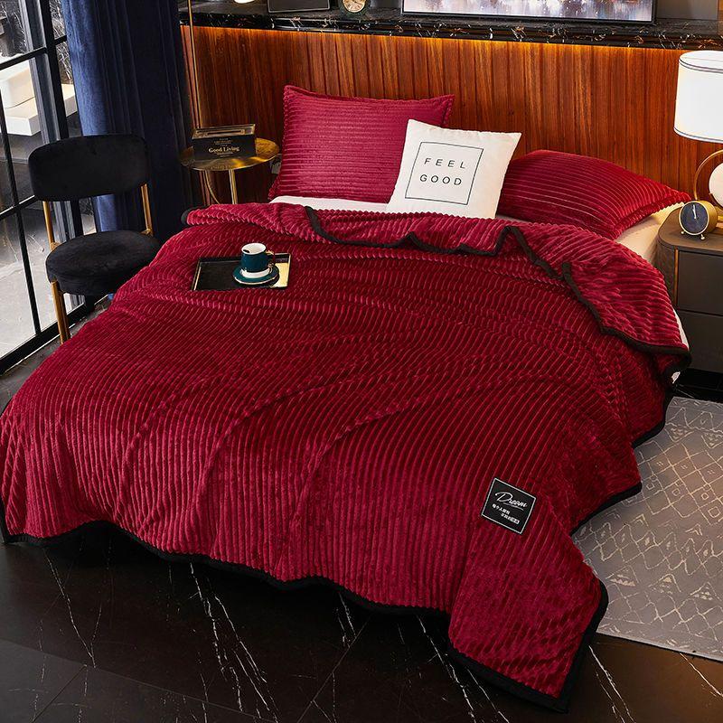 Одеяла, простыни, двухсторонний бархат, теплый коралловый бархат, время сна, одеяла с кондиционером, для общежитий, толстые бархатные одеяла