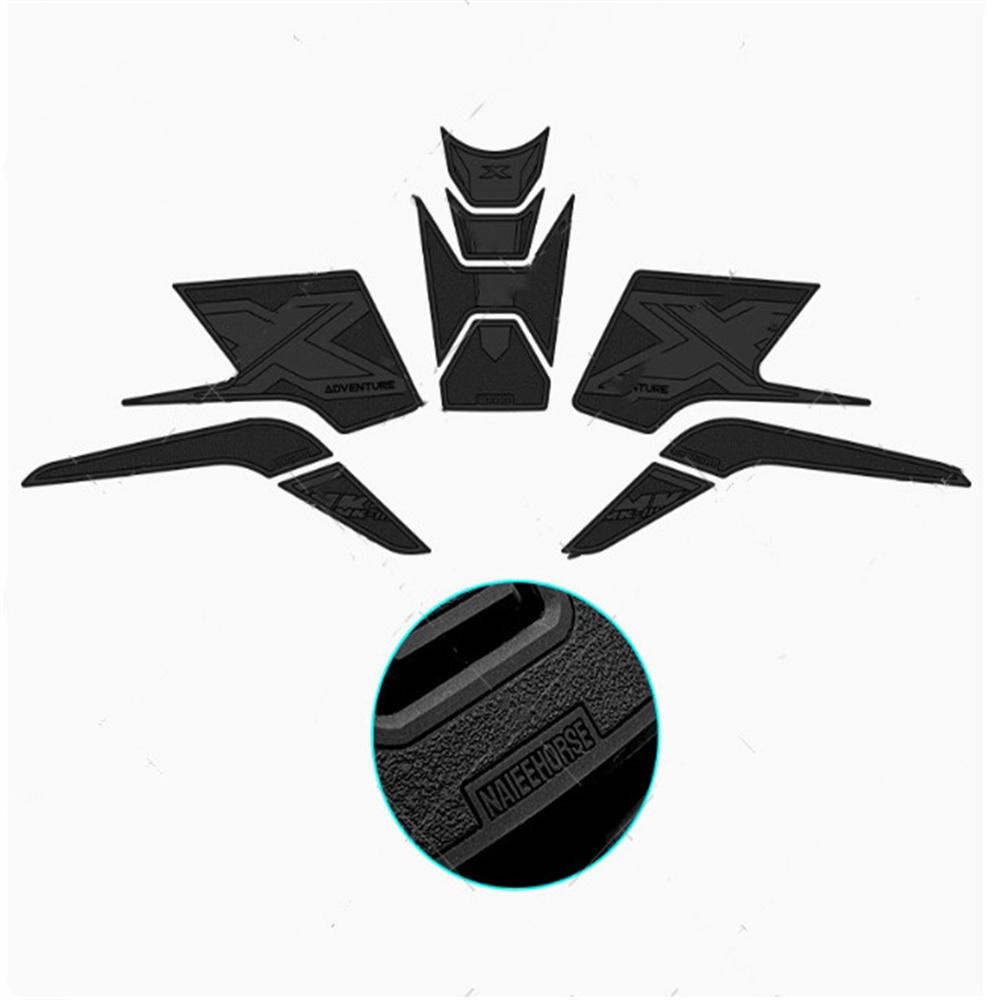 FOR KOVE 525X 500X Upgraded Thickened Fuel Tank Adhesive Rubber Fishbone Adhesive Anti Wear and Anti Slip Stickers