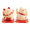 Solar Powered Wealth Attraction Cat Cute Wealthy Car Ornament, Creative Opening, Waving Cat Ornament Doll Machine, Eight Directions To Wealth