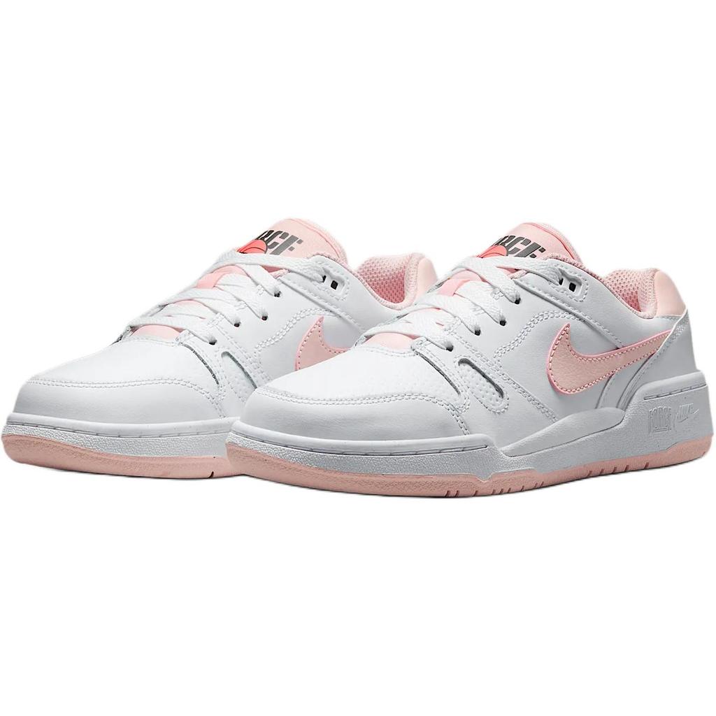 Nike Кроссовки Full Force Low GS Echo Pink Kids, цвет белый, ярко-манго, черный FV5929-107