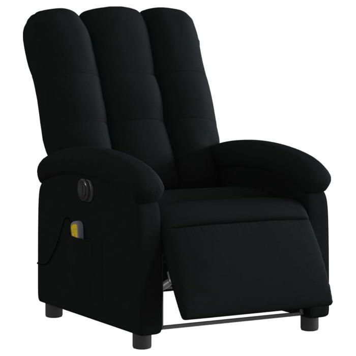 VidaXL Fauteuil de Massage Inclinable Électrique, Chaise de Relaxation avec Dossier et Repose-pied Réglables, Siège de 3204082