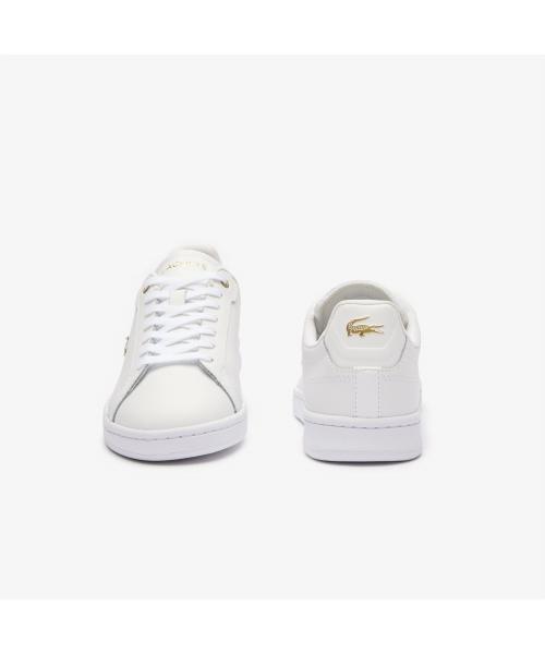 Lacoste Женские оригинальные кожаные кроссовки Carnaby Premium Pro RZ0040W54G 216 [Доставка из Кореи] 100% Оригинал