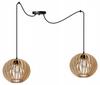MODERN WOODEN LED CEILING HANGING LAMP