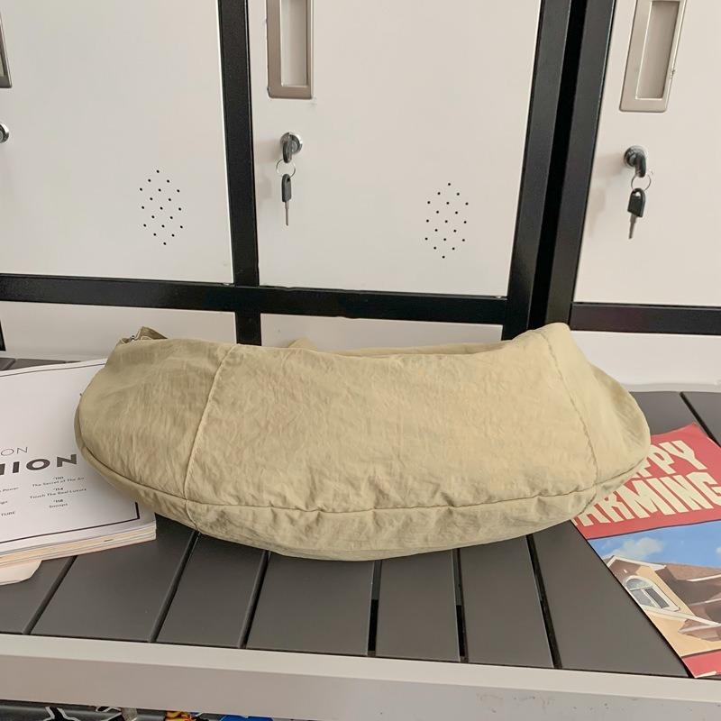 Нейлоновая сумка женская сумка новая универсальная сумка-пельмень легкая большая вместимость сумка через плечо сумка-полумесяц сумка-мессенджер