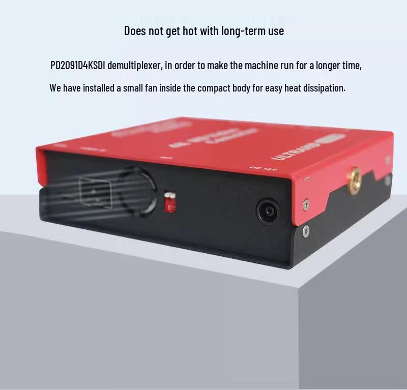 Devicewell PD2091D 12G/4K Demultiplexer 4-Link 3G SDI HD Signal