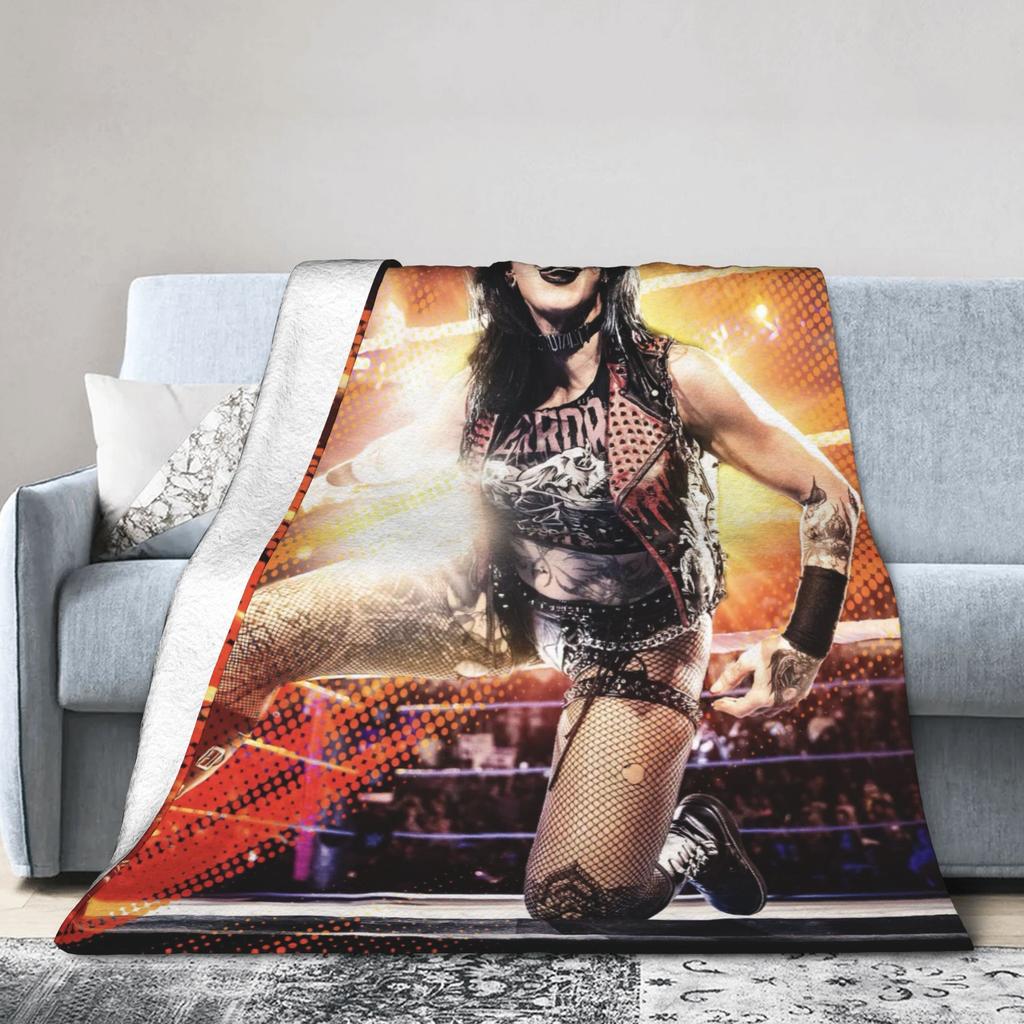 Теплое Мягкое ОдеялоДетское Одеяло для Путешествий на Самолете Rhea Ripley Мультяшное Искусство Плед Фланелевое Покрывало для Спальни Пушистое Покрывало для Дивана-Кровати