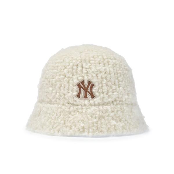 Флисовая панама MLB Свободный крой New York Yankees КРЕМОВЫЙ,ЧЕРНЫЙ