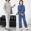 Shiz Madam Men China Pocket Shirt   Pleated Pants Set Set3241