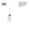 Colorful Light Catching Decor Cardinals Faux Crystals Suncatcher, Hanging Sun Catcher for Windows, Bird Wind Glass Patio Chimes with Chain,
