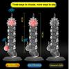 Male Extend Sleeve Penis Extender Vibrate Reusable Condoms Enhancer Sex Toys For Men Delay Ejaculation Cock Nozzle