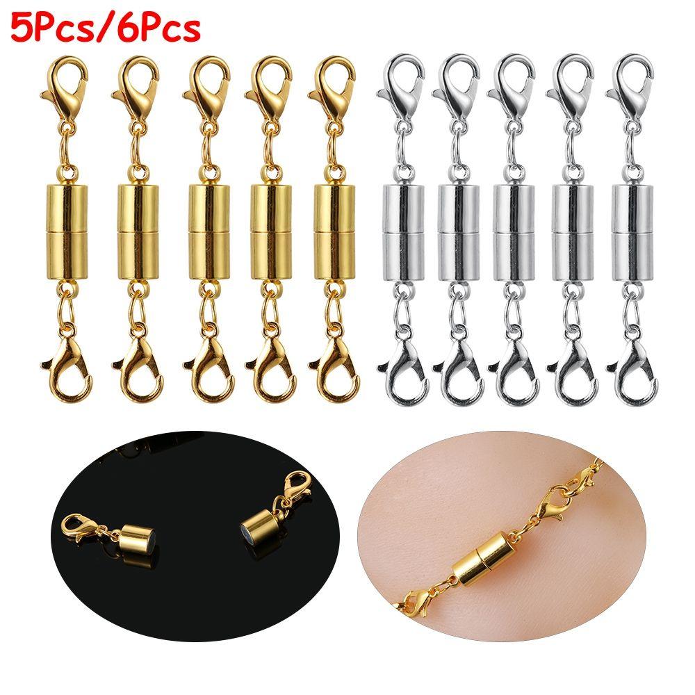 DIY Connector Hook Necklace Bracelet Connector Buckle Jewelry Making Supplies Magnetic Clasps
