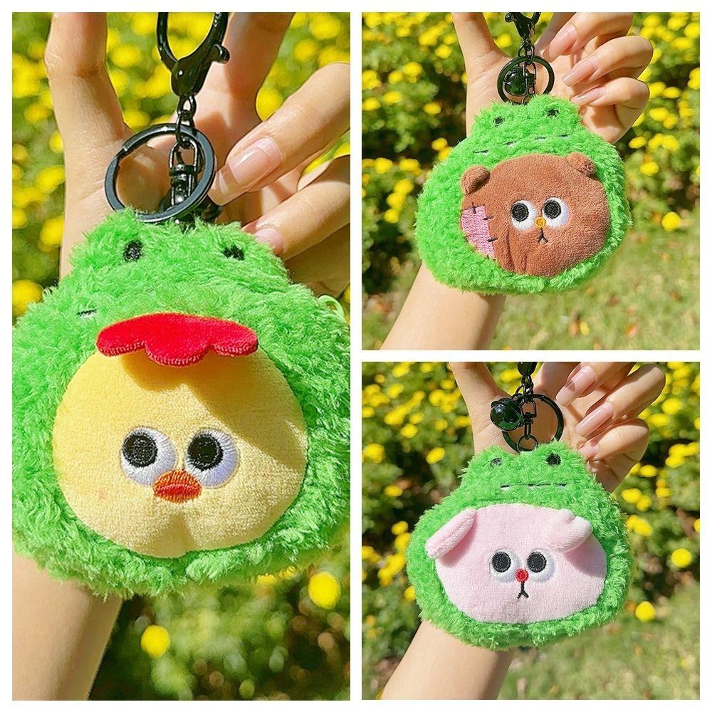 Crocodile Mini Earphone Bag Cute Animal Small Items Bag Portable Storage Bag Keychain  Children