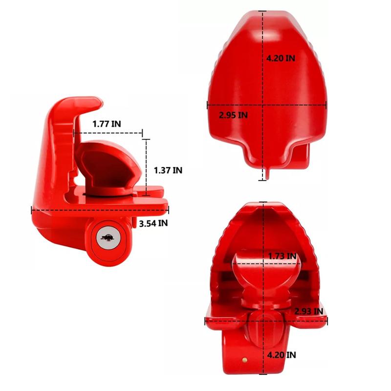 Автомобиль Яхта Морской Прицеп Замок для сцепного устройства Замок для автофургона Аксессуары для буксира