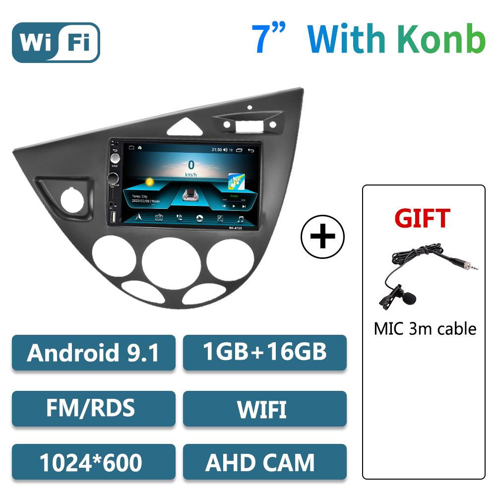 2 Din автомобильный радиоприемник Android Stereo для Ford Fiesta 1995-2001 Focus MK1 1998-2004 автомобильный мультимедийный проигрыватель Carplay Autoradio головное устройство