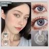Eyeshare 1 Pair Colored Contact Lenses for Natural Eyes Blue Pupils Purple Lens Yearly
