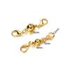 5Sets Copper Magnetic Clasps With Lobster Clasps Connectors for Necklaces Bracelets Clasp Hooks DIY Jewelry Making Findings