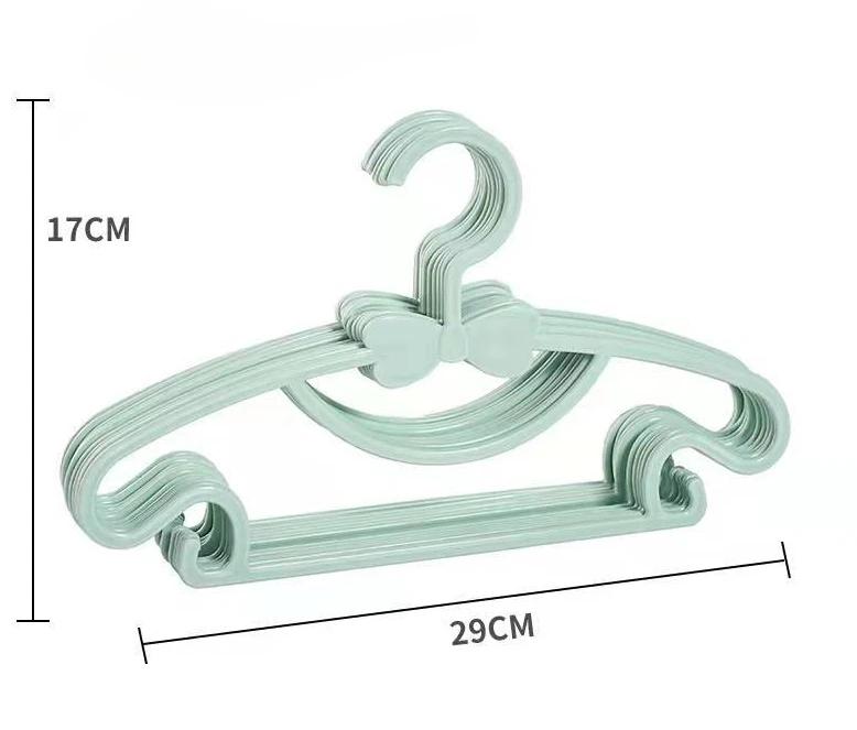 5шт детские вешалки для одежды портативные пластиковые вешалки для показа ветрозащитная детская вешалка для пальто органайзер для детской одежды