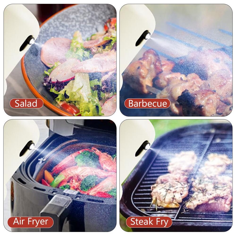 180 мл бутылка-диспенсер для масла, стеклянный кухонный спрей, распылитель масла для барбекю, пикника, выпечки, приготовления пищи, распылитель оливкового масла, бутылка для уксуса и соевого соуса